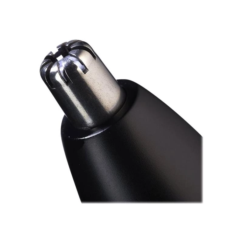 Recortador de precisión BABYLISS E652E para orejas y nariz, negro, pila AA
