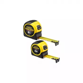 Cinta métrica STANLEY FatMax Blade Armor 5 m / 8 m — cinta métrica compacta con cuchilla reforzada