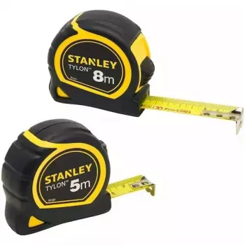 Cinta métrica Stanley Tylon pack doble STHT0-74260, 5 m/19 mm y 8 m/25 mm