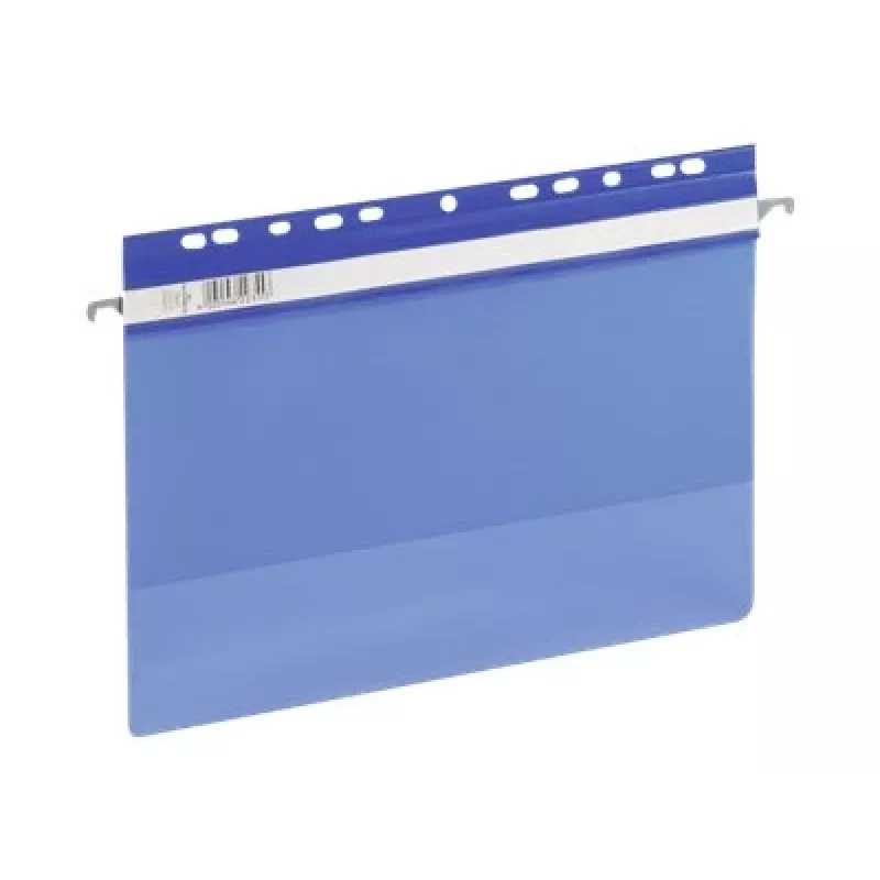 Archivador de colgar Durable 2561-06 A4 plástico azul transparente