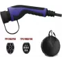 Cable de carga para coche eléctrico Helos, Type 2, TÜV, trifásico, 32 A, 22 kW, 7,5m compatible con todos los vehículos habituales, modo de carga Mode 3 (IEC 61851), potencia de carga