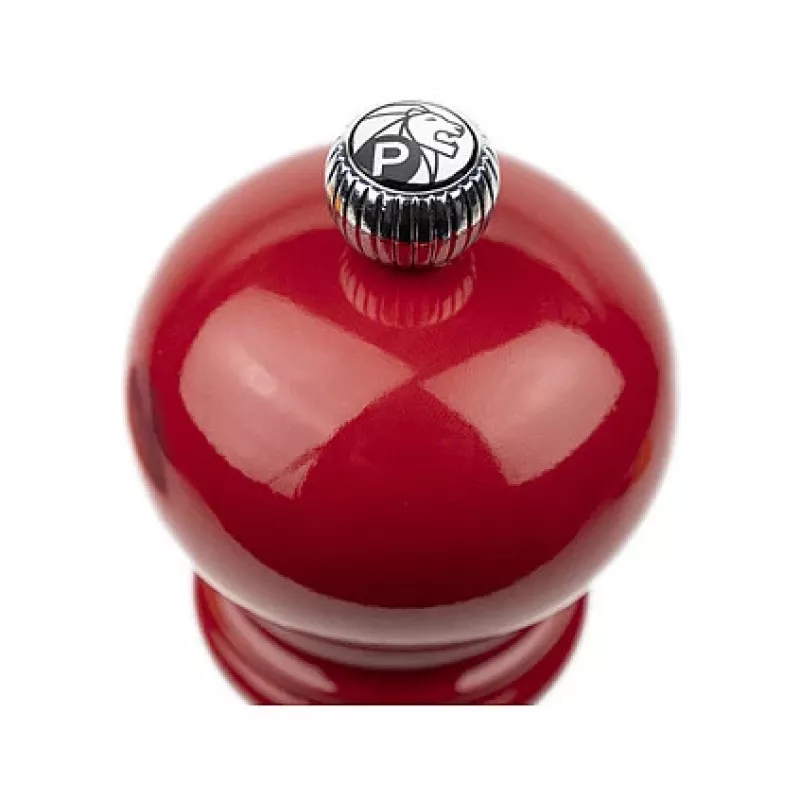 Molinillo de pimienta PEUGEOT Paris 18 cm uSelect, madera lacada en rojo, molienda ajustable