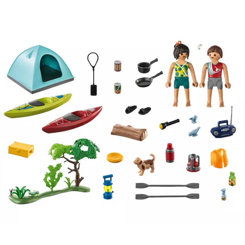 Set de juego de acción/aventura Playmobil FamilyFun 71425 multicolor