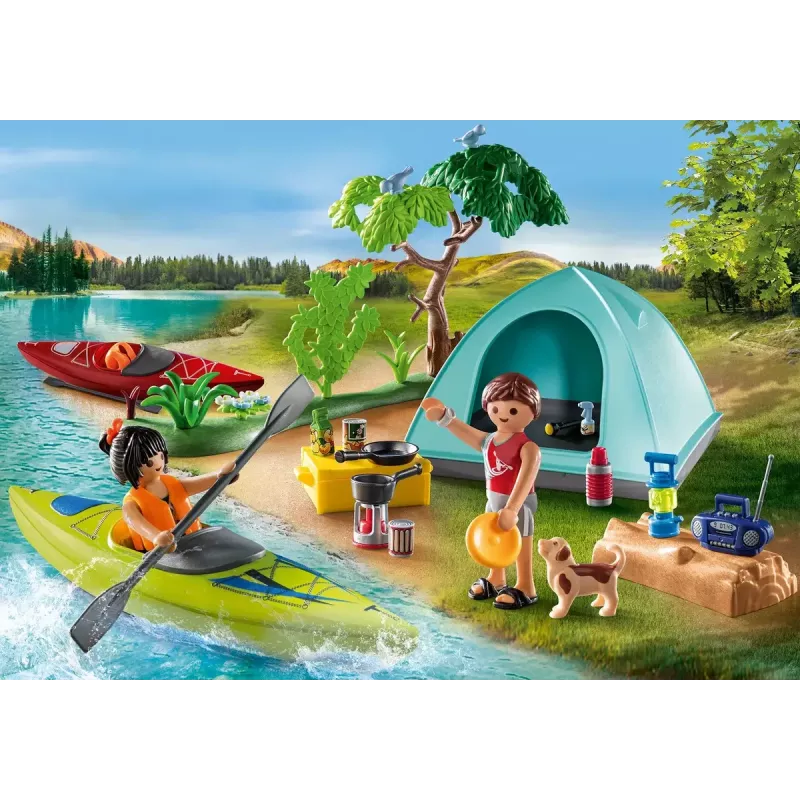 Set de juego de acción/aventura Playmobil FamilyFun 71425 multicolor