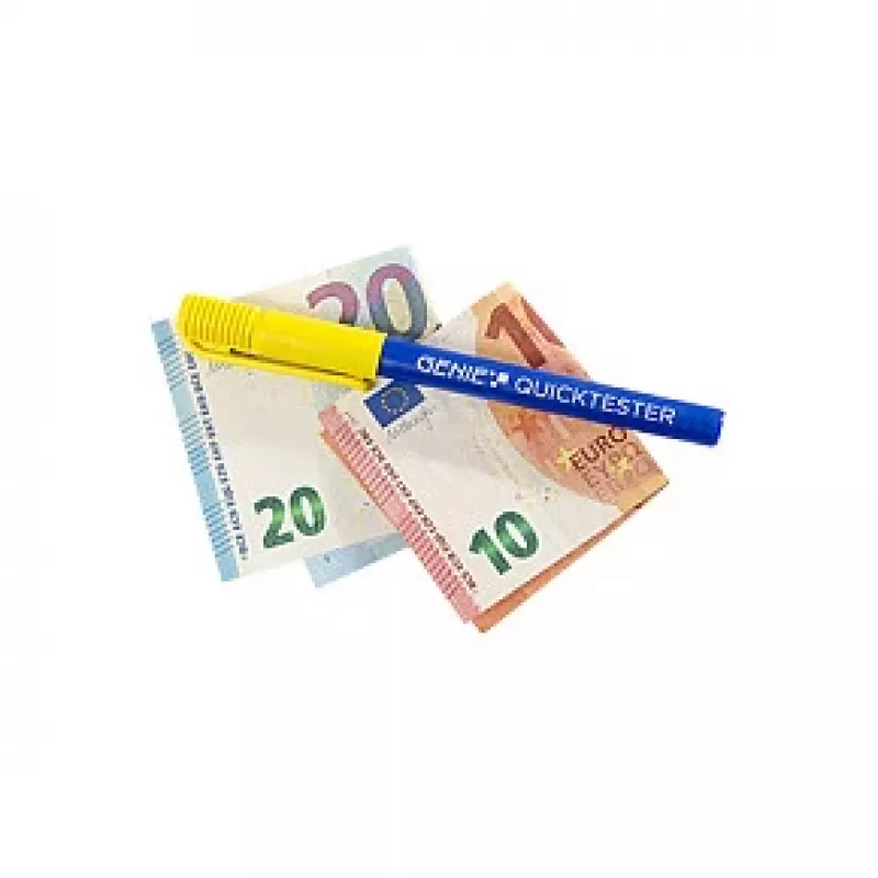 Comprobador rápido de billetes GENIE pack de 5