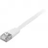 Cable de red Equip Cat.6A U/FTP cable de parcheo plano RJ-45 10m blanco