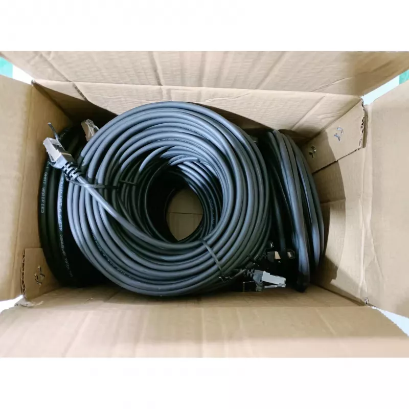 Equip 635594 Juego de cables de conexión Cat.6 S/FTP LSZH, RJ-45, 5 m, negro, 30 uds.