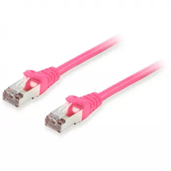 Cable de parcheo Equip Cat.6A S/FTP RJ-45 5m rosa