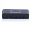 Conmutador KVM DIGITUS DS-12856 USB-C/USB-A 2 puertos Dual HDMI 4K60Hz (USB 3.2 Gen 1)