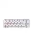 Teclado mecánico gaming Cherry MX 8.2 TKL Wireless RGB – Tenkeyless, RF + Bluetooth, AZERTY, 88 teclas, blanco