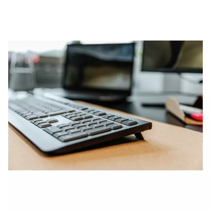 Cherry KW 3000 Universal RF Wireless QWERTY portugués negro