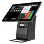 Todo en uno Olympia T215K pantalla táctil de 15 inch (38,1 cm), Android 11, impresora térmica directa (8 cm), negro