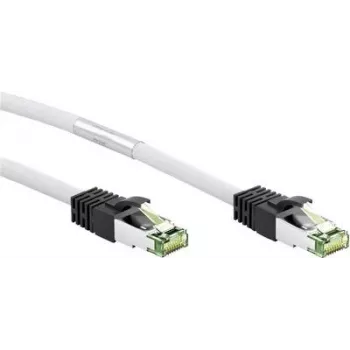 Goobay cable de red CAT 8.1, S/FTP (PiMF), blanco, 2 m - LSZH libre de halógenos, cobre AWG 24 (55125)