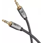 Goobay 65272. Conexión 1: 3.5mm TRS, conector 1 sexo: macho, conexión 2: 3.5mm TRS, conector 2 sexo: macho, material del cable