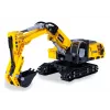 Excavadora de juguete Jamara CaDA excavadora bloques de construcción, edad recomendada 8+, peso 0,36 kg, negro/amarillo