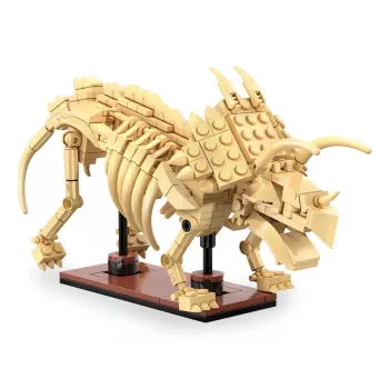 Set de construcción Jamara CaDA fósil de dinosaurio Triceratops bloques de construcción – 272 piezas, a partir de 8 años