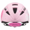 Casco infantil protector UVEX kid 2 cc multicolor rosa, carcasa rígida, acabado mate