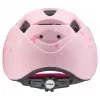 Casco infantil protector UVEX kid 2 cc multicolor rosa, carcasa rígida, acabado mate