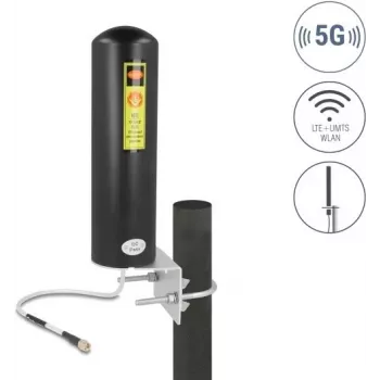 Antena DELOCK 10037 5G LTE conector SMA omnidireccional ganancia 3–5 dBi