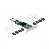Tarjeta DeLOCK PCI Express x8 de 8 puertos SATA con cable de conexión