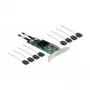 Tarjeta DeLOCK PCI Express x8 de 8 puertos SATA con cable de conexión