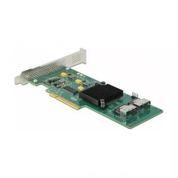 Tarjeta DeLOCK PCI Express x8 de 8 puertos SATA con cable de conexión