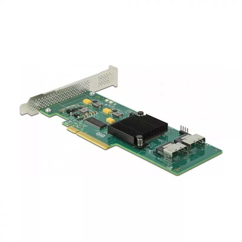 Tarjeta DeLOCK PCI Express x8 de 8 puertos SATA con cable de conexión