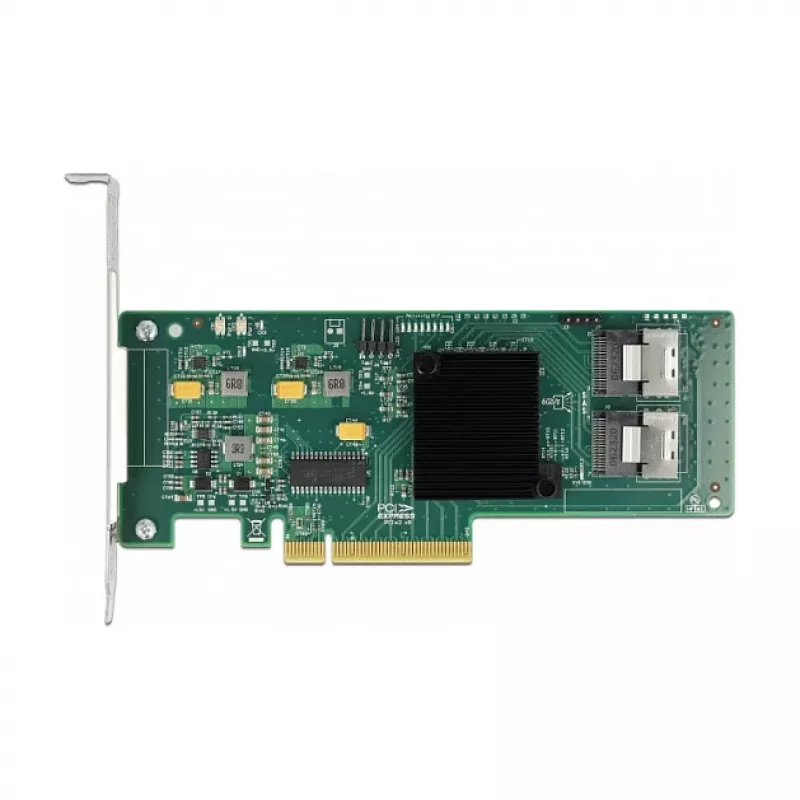 Tarjeta DeLOCK PCI Express x8 de 8 puertos SATA con cable de conexión