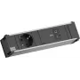 Bachmann CONI BM0023770 módulo empotrable 1x toma CEE7/3 1x USB-C/C 100W negro L=0,2m