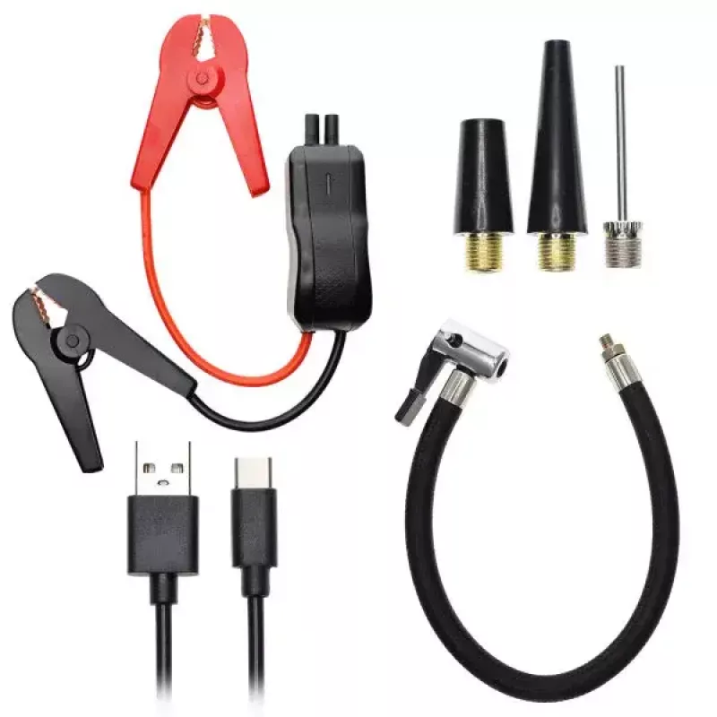 4smarts Arrancador de vehículo 456312 — 300 A de arranque, 2 A de salida, batería de 16,6 V, Negro