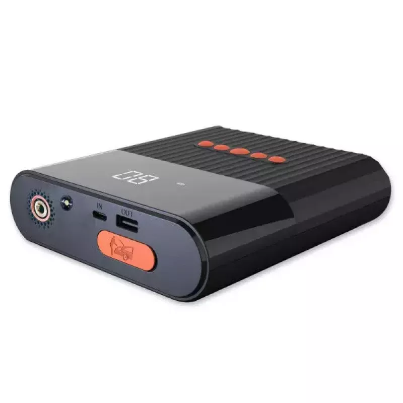 4smarts Arrancador de vehículo 456312 — 300 A de arranque, 2 A de salida, batería de 16,6 V, Negro