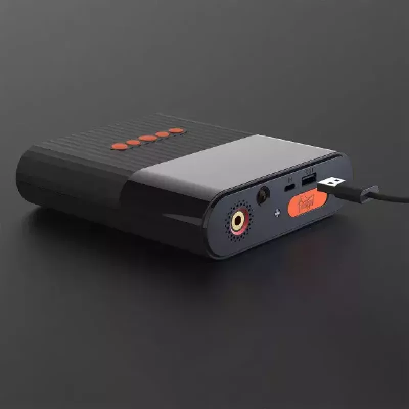 4smarts Arrancador de vehículo 456312 — 300 A de arranque, 2 A de salida, batería de 16,6 V, Negro