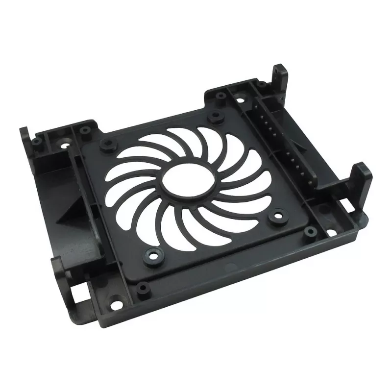 Inter-Tech Marco de montaje 1x5,25 para 1x2,5 / 1x3,5 / ventilador de 12 cm