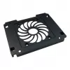 Inter-Tech Marco de montaje 1x5,25 para 1x2,5 / 1x3,5 / ventilador de 12 cm