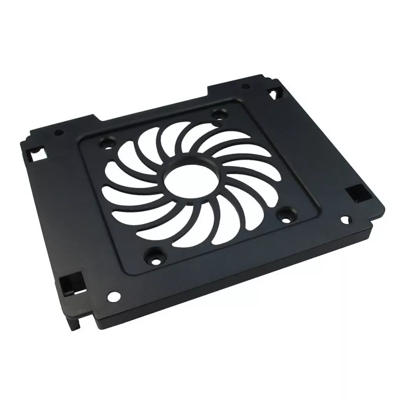 Inter-Tech Marco de montaje 1x5,25 para 1x2,5 / 1x3,5 / ventilador de 12 cm