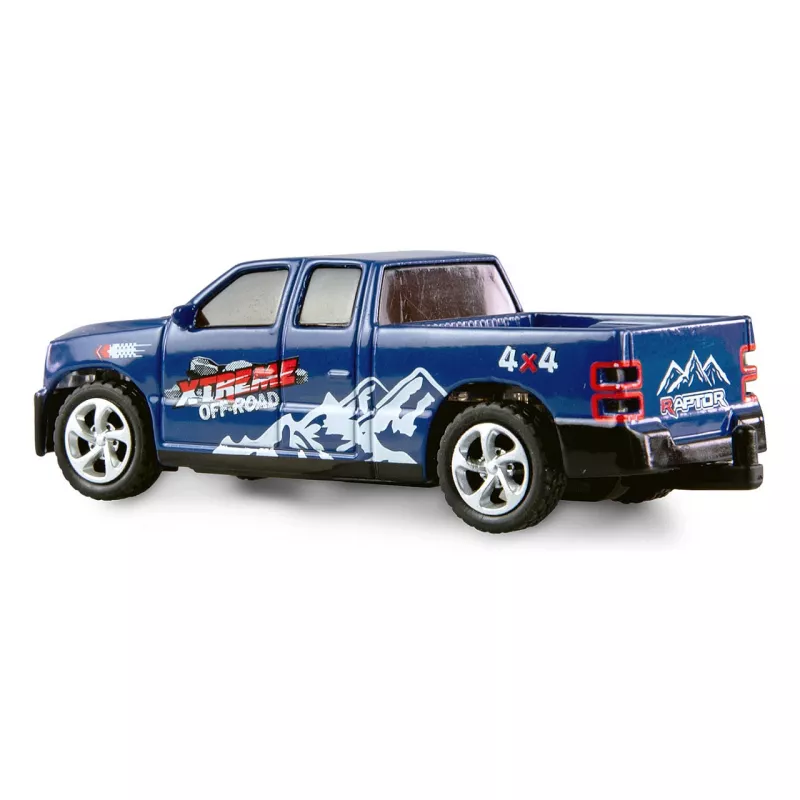 Coche teledirigido Amewi 22680 1:64 RTR con remolque, azul