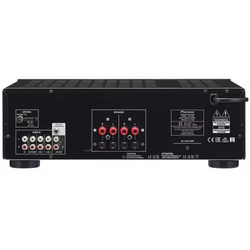 Pioneer SX-10AE 45 W 4.1 canales Estéreo Negro