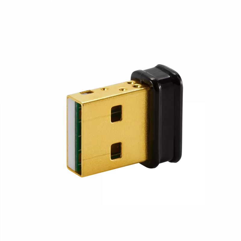 Adaptador Bluetooth USB ASUS USB-BT600, interfaz Bluetooth, USB host, 1,5 Mbit/s, alimentado por USB, negro/dorado
