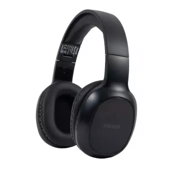 MAXELL MAXELL HD1 BASS Auriculares Bluetooth con carga USB-C, sonido con graves potenciados, diseño over-ear inalámbrico