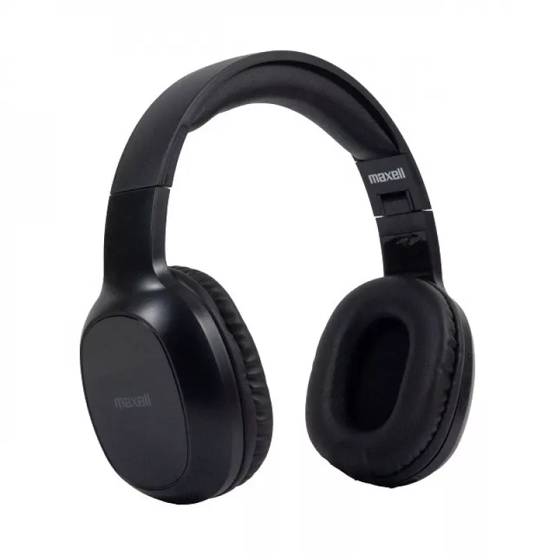 MAXELL HD1 BASS Auriculares Bluetooth con carga USB-C, sonido con graves potenciados, diseño over-ear inalámbrico