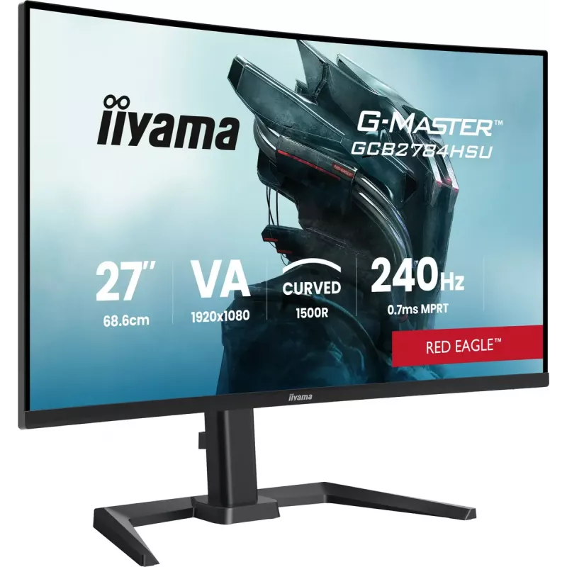 Monitor gaming curvo VA IIYAMA G-MASTER GCB2784HSU-B1 27