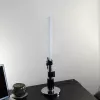 Lámpara de mesa Ukonic 14364 Negro Blanco luz roja 597 mm de altura