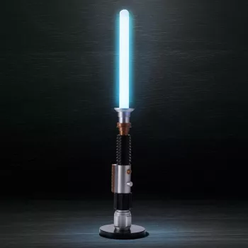 Lámpara de mesa Ukonic 16987 Negro Cobre Gris Blanco Luz azul 595mm