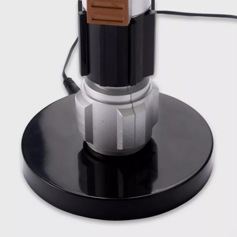 Lámpara de mesa Ukonic 16987 Negro Cobre Gris Blanco Luz azul 595mm