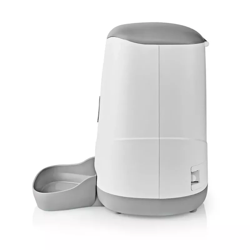 Nedis WIFIPET10CWT Dispensador automático de comida para mascotas 3,7 L Wi-Fi