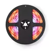 Tira de luz inteligente Nedis WIFILS51CRGB – Wi‑Fi, RGB, 24 W, cable de 1 m, 12 mm de ancho