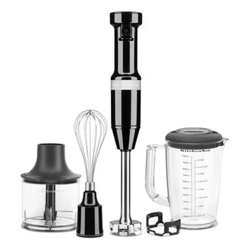 KitchenAid 5KHBV83EOB Batidora de mano 180 W negro