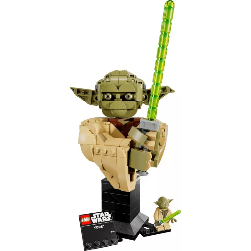 LEGO Star Wars 75438 Busto de Yoda