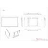 Monitor de vigilancia 4K UHD ERNITEC 0070-24198-HB3000-P – monitor profesional