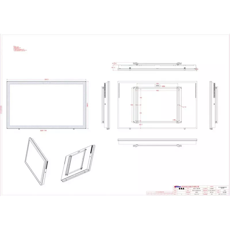 Monitor de vigilancia 4K UHD ERNITEC 0070-24198-HB3000-P – monitor profesional